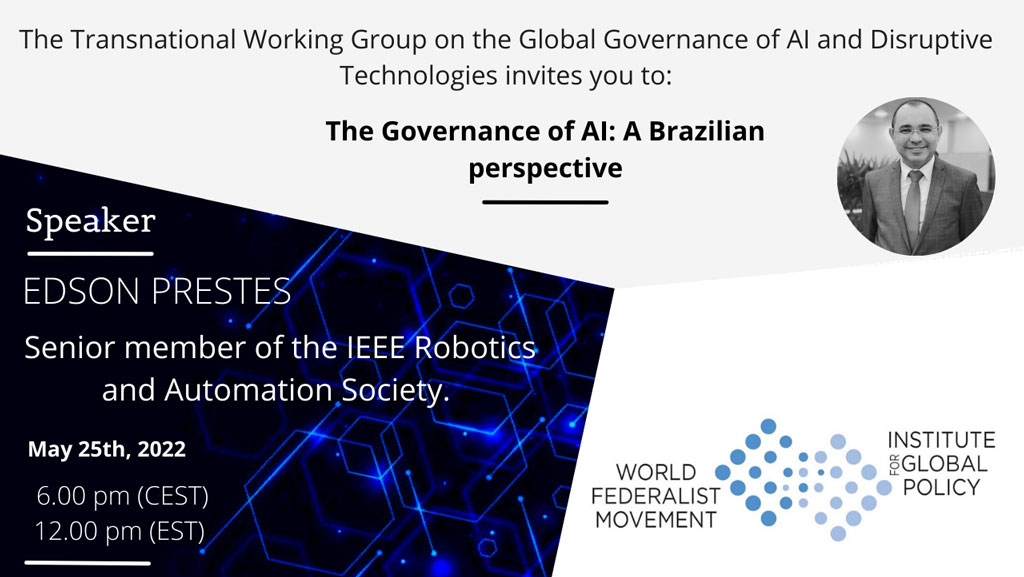 WFM / IGP Event The Governance of AI: A Brazilian Perspective
